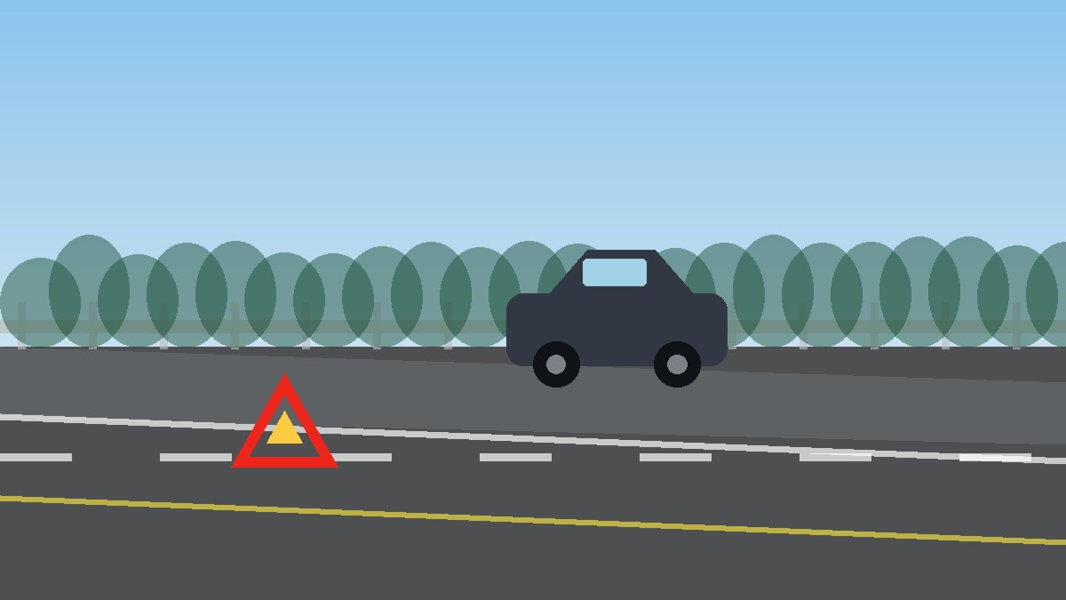 浙江道路故障安全等待现场图